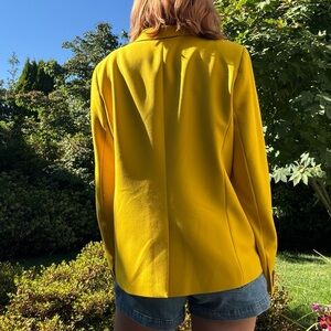Yellow women’s blazer